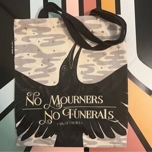 Six of Crows tote bag, Out of Print, Independent Bookstore Day exclusive